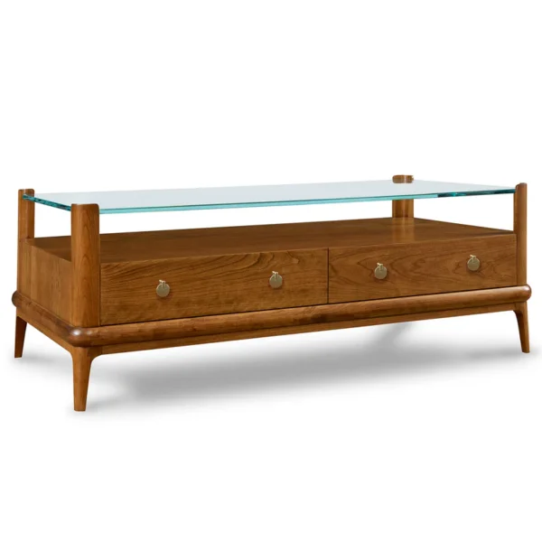 Martine Glass-Top Cocktail Table - Image 4