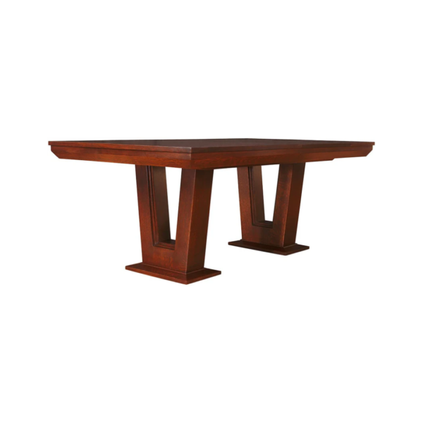 Highlands Pedestal Dining Table Wood