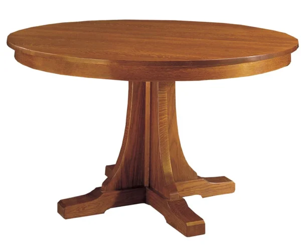 Round Pedestal Dining Table - Image 7