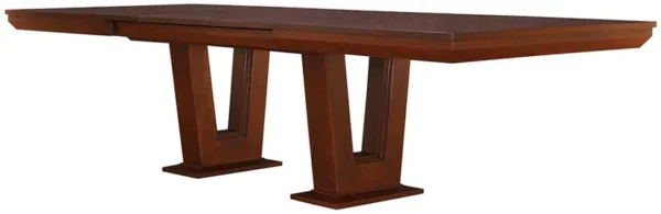 Highlands Pedestal Dining Table Wood - Image 3