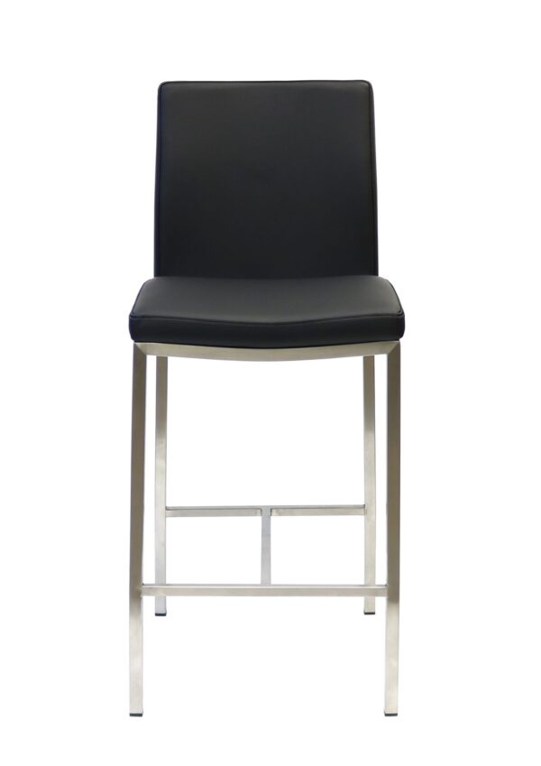 Frankie Black Counter Stool - Image 2