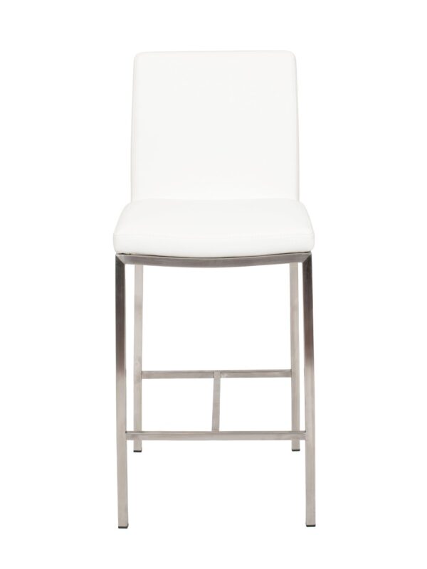 Frankie White Counter Stool - Image 6