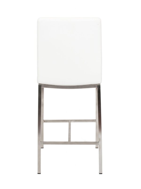 Frankie White Counter Stool - Image 4