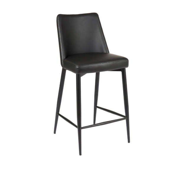 Flynn Black Counter Stool