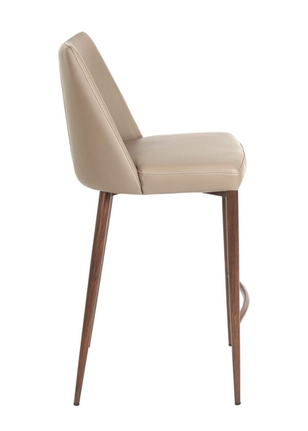 Flynn Lite Taupe Counter Stool - Image 3