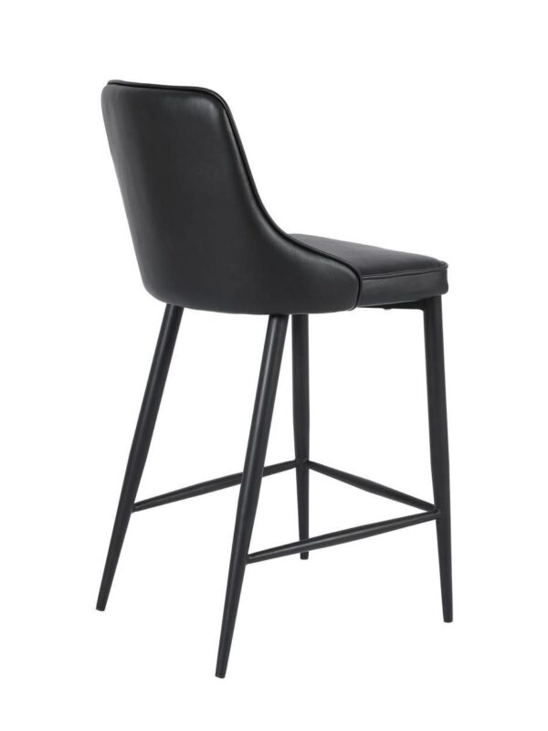 Flora  Black Counter Stool - Image 2