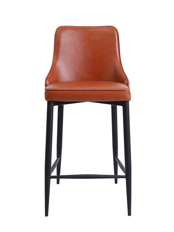 Flora Cognac Counter Stool - Image 4