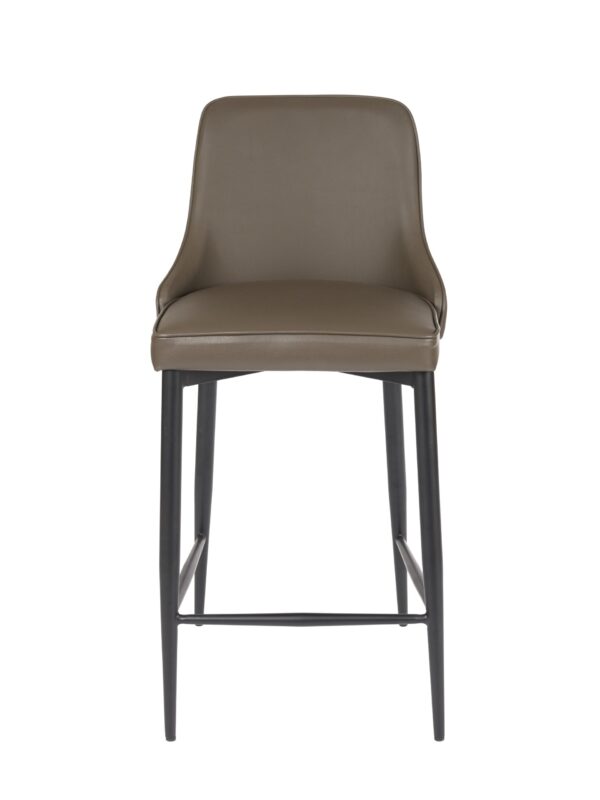 Flora Matte Black Counter Stool - Image 5