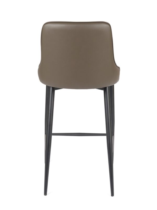 Flora Matte Black Counter Stool - Image 2