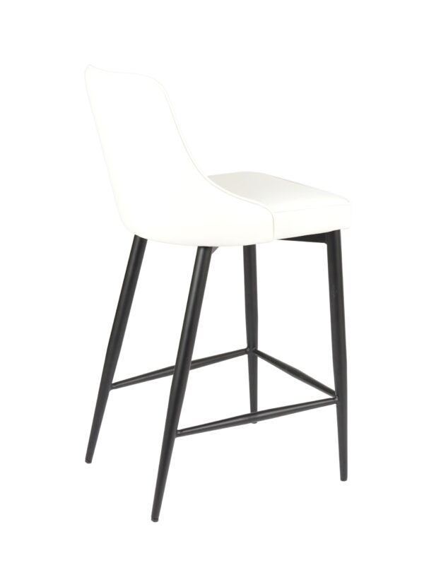 Flora White Counter Stool - Image 2