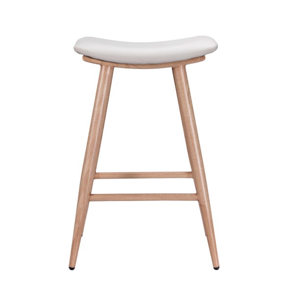 Freya White Counter Stool - Image 3