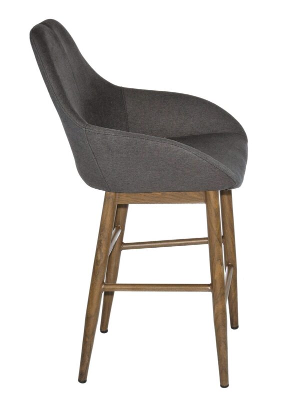 Fiona Graphite Counter Stool - Image 3