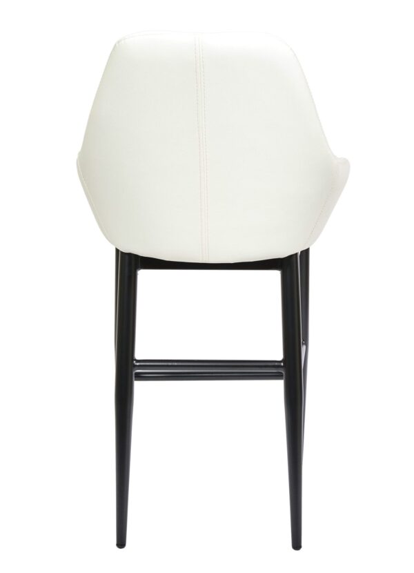 Fiona White Counter Stool - Image 2