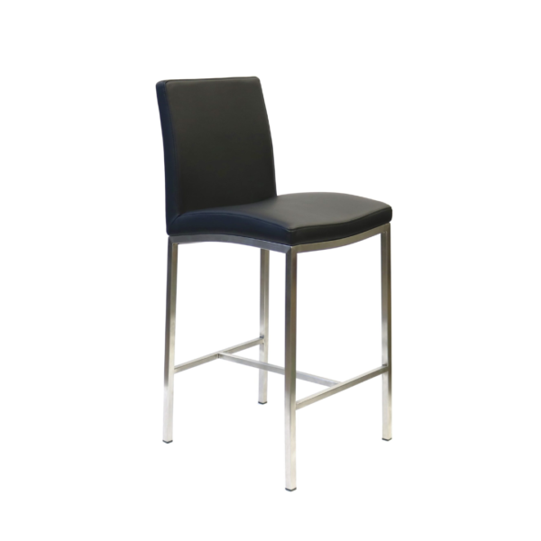 Frankie Black Counter Stool