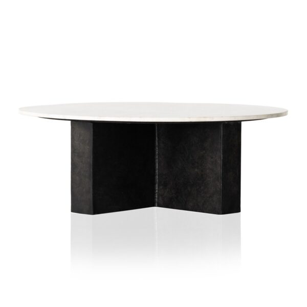 Terrell Round Coffee Table - Image 5