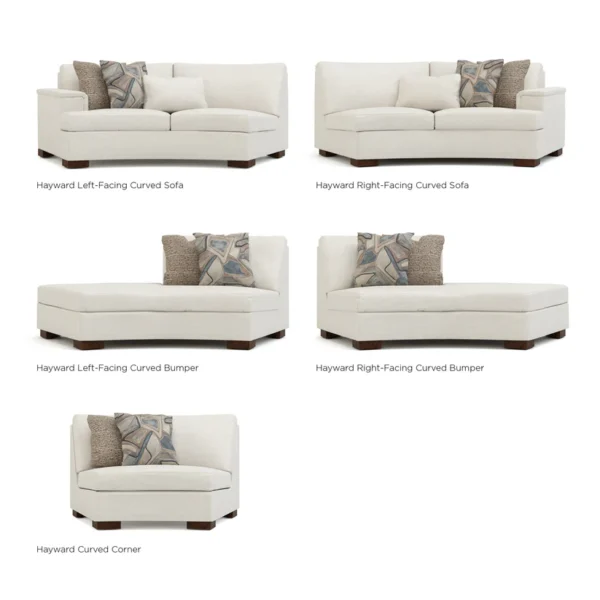 Hayward Large Curved Sectional - Image 2