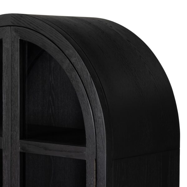 Tollero Cabinet in Drifted Matte Black - Image 4