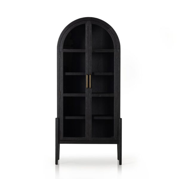 Tollero Cabinet in Drifted Matte Black - Image 2