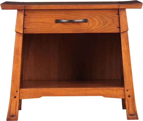 Stickley Oak Knoll Open Nightstand - Image 4