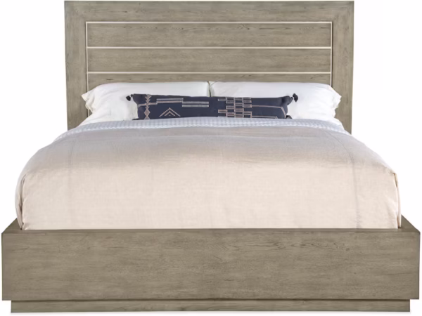 Bedroom Linville Falls Mill Ridge King Panel Bed - Image 3
